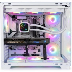 NimbusX High-End White Edition Gaming & Streaming PC - AMD Ryzen 7 7800X3D, RTX 5070, 32GB DDR5, 1TB Gen4 NVMe - 1440p & 4K Desktop NimbusX | High-End White Edition Gaming & Streaming PC - AMD Ryzen 7 7800X3D, RTX 5070, 32GB DDR5, 1TB Gen4 NVMe - 1440p & 4K Desktop