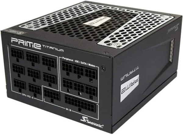 Seasonic PRIME 1000 Titanium 1000W 80+ Titanium Fully Modular ATX Power Supply - SSR-1000TR