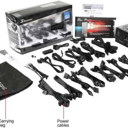 Seasonic PRIME 1000 Titanium 1000W 80+ Titanium Fully Modular ATX Power Supply - SSR-1000TR
