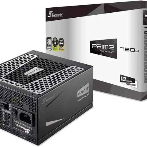 Seasonic Prime Ultra Titanium 750W 80 PLUS Titanium Fully Modular ATX Power Supply - SSR-750TR
