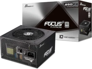 Seasonic FOCUS Plus 650W 80 PLUS Platinum Fully Modular ATX Power Supply - SSR-650PX