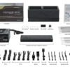 Seasonic Syncro Q704 + DGC-650 650W 80+ Gold Fully Modular Power Supply Bundle - SSR650FA2