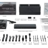 Seasonic Syncro Q704 + DPC-850 850W 80 PLUS Platinum Fully Modular PC Case & Power Supply Bundle - SSR850FB