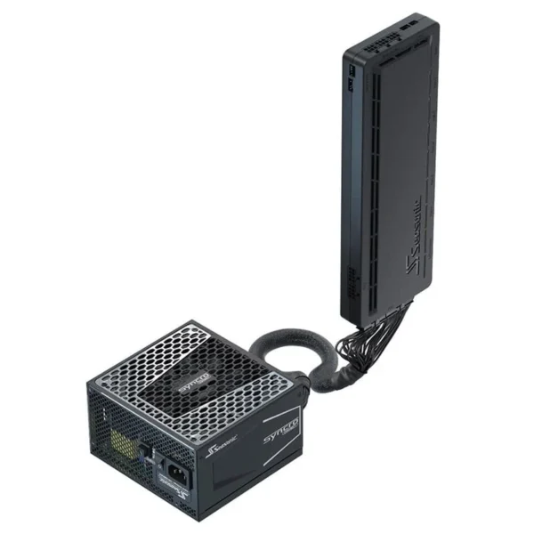 Seasonic Syncro Q704 + DPC-850 850W 80 PLUS Platinum Fully Modular PC Case & Power Supply Bundle - SSR850FB