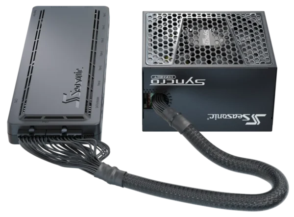 Seasonic Syncro Q704 + DPC-850 850W 80 PLUS Platinum Fully Modular PC Case & Power Supply Bundle - SSR850FB