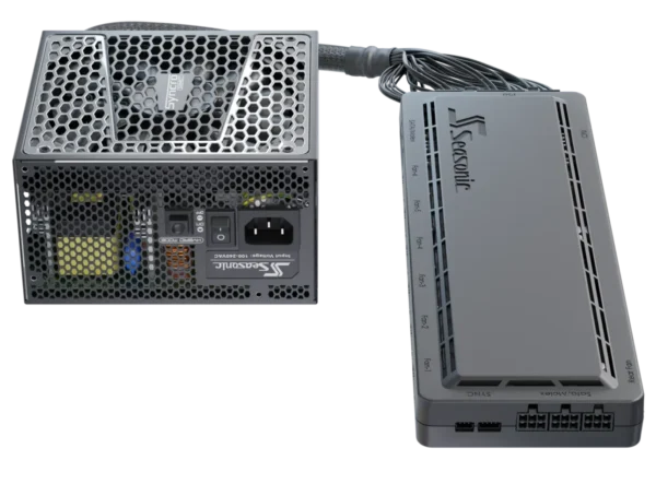 Seasonic Syncro Q704 + DPC-850 850W 80 PLUS Platinum Fully Modular PC Case & Power Supply Bundle - SSR850FB