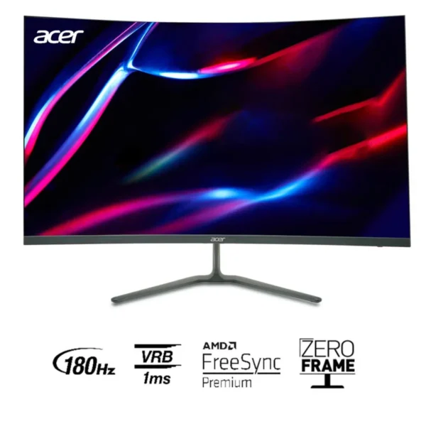 VDSSDVSVDSDVSVD_1600x Acer Nitro 31.5" Full HD VA Curved Gaming Monitor - 180Hz, 1ms, 1500R, AMD FreeSync - ED320QR S3