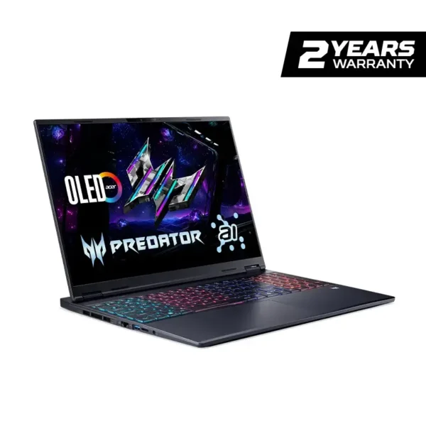 Acer Predator Helios Neo Slim 16 16" WQXGA OLED 165Hz Core Ultra 7 356H RTX 5060 16GB RAM 512GB SSD Gaming Laptop - PHN16S-I51-78LN