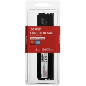 ADATA XPG Lancer Blade RGB 8GB DDR5 5600MHz Black Heatsink Memory - AX5U5600C468G-SLABBK