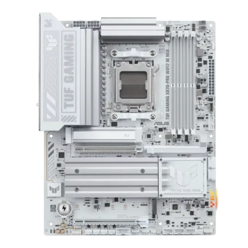 ASUS TUF GAMING X870-PRO WIFI7 W NEO AMD AM5 ATX DDR5 PCIe 5.0 White Motherboard TUF GMG X870-PRO WIFI7 W NEO