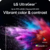 LG 27" UltraGear QHD 1440p IPS 200Hz 1ms FreeSync HDR400 Gaming Monitor - 27G610A-B