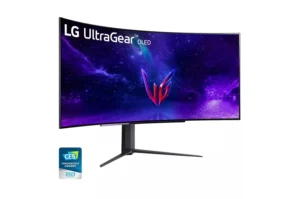md08003490-DZ-1 LG 45" UltraGear OLED Curved Gaming Monitor WQHD 240Hz 0.03ms - 45GR95QE-B