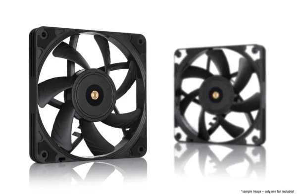 Noctua NF-A12x15 PWM chromax.black.swap 120mm Slim Premium Fan - NF-A12X15PWM CH.BK.S