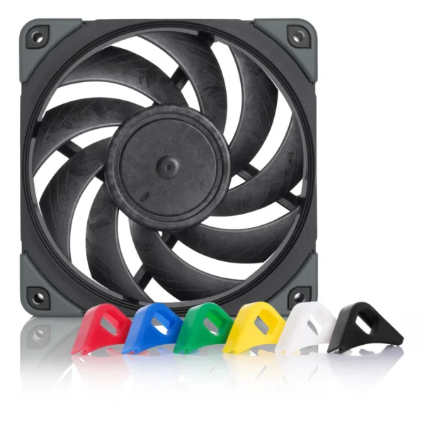 Noctua NF-A12x25 PWM chromax.black.swap 120mm Premium Quiet Fan - NF-A12X25PWM CH.BK.S