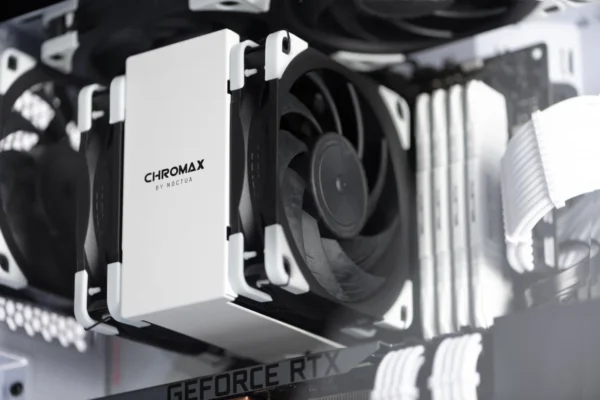 Noctua NF-A12x25 PWM chromax.black.swap 120mm Premium Quiet Fan - NF-A12X25PWM CH.BK.S