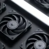 Noctua NF-A12x25 PWM chromax.black.swap 120mm Premium Quiet Fan - NF-A12X25PWM CH.BK.S
