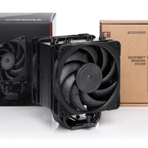 Noctua NH-U12A chromax.black 120mm Single Tower CPU Cooler - NH-U12A CH.BK