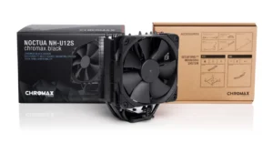 Noctua NH-U12S chromax.black 120mm Single Tower CPU Cooler - NH-U12S CH.BK