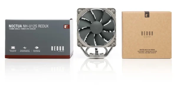 Noctua NH-U12S Redux 120mm Slim Single Tower CPU Cooler - NH-U12S REDUX