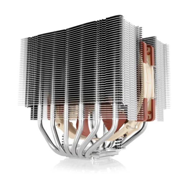 NOCTUA - Asymmetrical Single-Fan Dual Tower CPU Cooler - 140mm PWM Fan - AM5 LGA1700 - NH-D15S