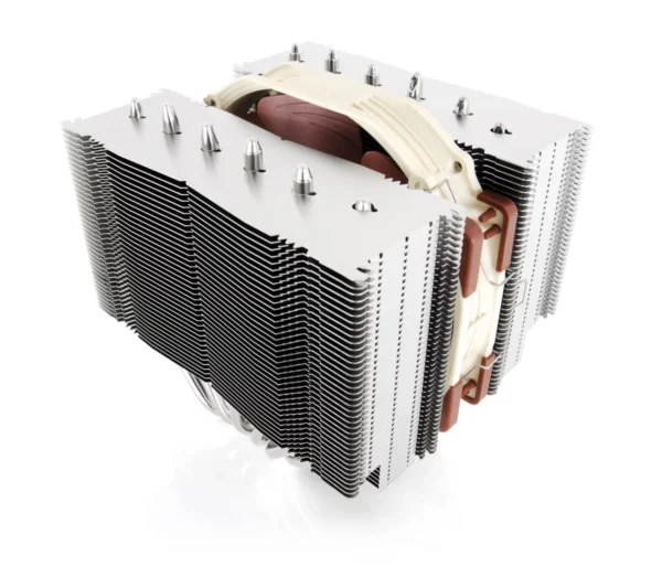 NOCTUA - Asymmetrical Single-Fan Dual Tower CPU Cooler - 140mm PWM Fan - AM5 LGA1700 - NH-D15S