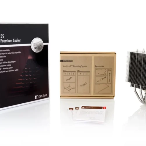 NOCTUA - Asymmetrical Single-Fan Dual Tower CPU Cooler - 140mm PWM Fan - AM5 LGA1700 - NH-D15S