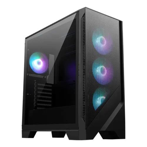 MSI MAG FORGE 321R AIRFLOW ATX Mid Tower Mesh Gaming Case 4x ARGB Fans - MAG FORGE 321R AIRFLOW (new)