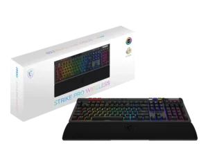 MSI Strike Pro Wireless Silent Mechanical Tactile Gaming Keyboard - Strike Pro W Silent