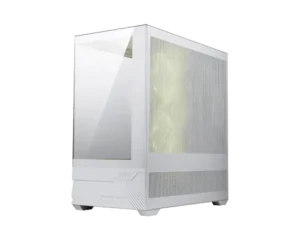 product_1767171991f1e79929724bef43d8eeaac111750e30 MSI MAG PANO M110R White Mini Tower mATX PC Case 270-Degree Tempered Glass ARGB - MAG PANO M110R WHITE