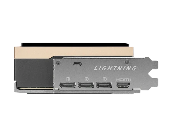 MSI GeForce RTX 5090 LIGHTNING Z 32GB GDDR7 Liquid Cooled GPU w/ 8-Inch Display - RTX 5090 32G LIGHTNING Z