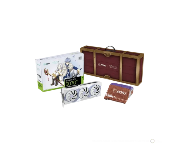 product_17708839826c49a7289fbc4c6c84ebe6fa217bd143 MSI GeForce RTX 5070 Ti 16G FRIEREN EDITION OC 16GB GDDR7 256-bit PCIe Gen 5 Graphics Card G507T-16FEC