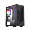 MSI PRO FORGE M050A mATX Mini Tower PC Case Tempered Glass 4x Auto-RGB Fans - PRO FORGE M050A