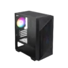 MSI PRO FORGE M050A mATX Mini Tower PC Case Tempered Glass 4x Auto-RGB Fans - PRO FORGE M050A