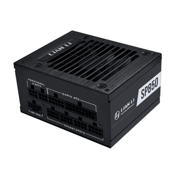 Lian Li - SP 850 V2 Gold 850W SFX 80+ Gold Fully Modular ATX 3.1 PSU Black / White - SP 850G