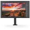 LG 31.5" UHD 4K IPS Ergo Monitor with USB-C 60W PD HDR10 DCI-P3 95% - 32UN880K-B