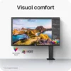 LG 31.5" UHD 4K IPS Ergo Monitor with USB-C 60W PD HDR10 DCI-P3 95% - 32UN880K-B