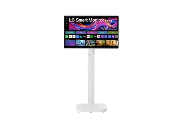 thum-1600x1062 (2) LG 31.5" 4K UHD IPS Touchscreen Smart Monitor Swing webOS Rolling Stand - 32U889SA-W