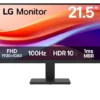LG 21.5" Full HD VA 100Hz HDR10 Monitor - 22U401A-B