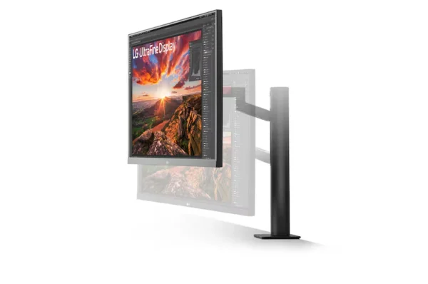 LG 31.5" UHD 4K IPS Ergo Monitor with USB-C 60W PD HDR10 DCI-P3 95% - 32UN880K-B