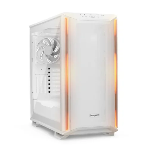 BE QUIET! Dark Base 701 White E-ATX Mid-Tower PC Case with ARGB - BGW59