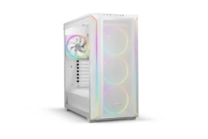 Be Quiet! Shadow Base 800 FX White Airflow ATX Midi-Tower Case with 4 Light Wings ARGB Fans & Tempered Glass - BGW64