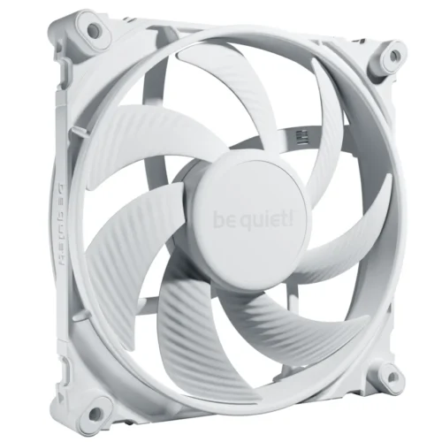 BE QUIET! Silent Wings 4 140mm PWM Case Fan - White - 1100 RPM - Fluid Dynamic Bearing - BL116