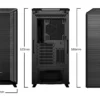 02_Dark_Base_701 BE QUIET! Dark Base 701 Black Mid-Tower E-ATX PC Case with ARGB Lighting & Tempered Glass - BGW58