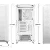 02_Dark_Base_701_White (1) BE QUIET! Dark Base 701 White E-ATX Mid-Tower PC Case with ARGB - BGW59