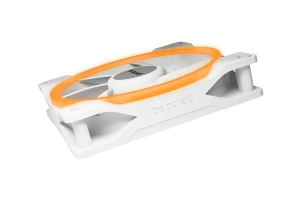 03_PWM Be Quiet! Light Wings White 140mm PWM Triple-Pack ARGB Case Fans with 20 ARGB LEDs and ARGB Hub - BL102