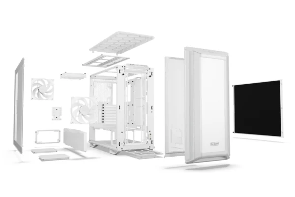 04_Dark_Base_701_White (1) BE QUIET! Dark Base 701 White E-ATX Mid-Tower PC Case with ARGB - BGW59