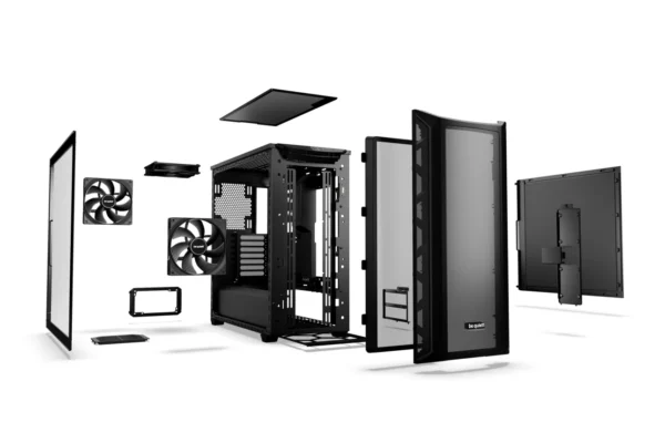04_Shadow_Base_800 Be Quiet! Shadow Base 800 Airflow Full-Tower ATX Case with 3 Pure Wings 3 Fans & Tempered Glass - BGW60