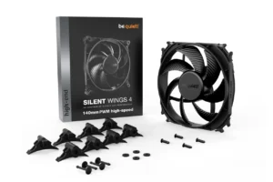 Be Quiet! Silent Wings 4 140mm PWM High-Speed Fluid-Dynamic Bearing Radiator & Heatsink PC Fan - BL097