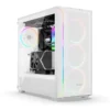 05_Shadow_Base_800_FX_white Be Quiet! Shadow Base 800 FX White Airflow ATX Midi-Tower Case with 4 Light Wings ARGB Fans & Tempered Glass - BGW64