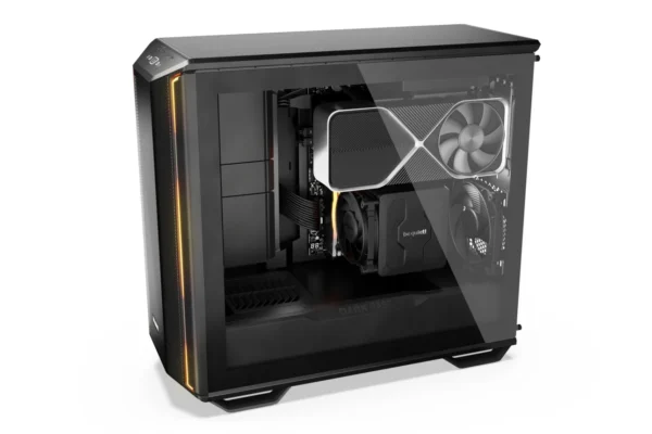 07_Dark_Base_701 BE QUIET! Dark Base 701 Black Mid-Tower E-ATX PC Case with ARGB Lighting & Tempered Glass - BGW58